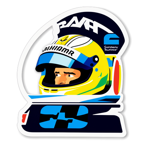 Ralf Schumacher en F1 : Le Sticker qui Capturera Votre Passion pour la Vitesse!