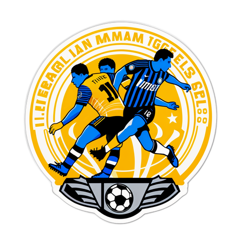 Sticker de match de football Inter Miami vs Club Tigres UANL
