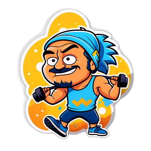 Humoristisk treningskarakter