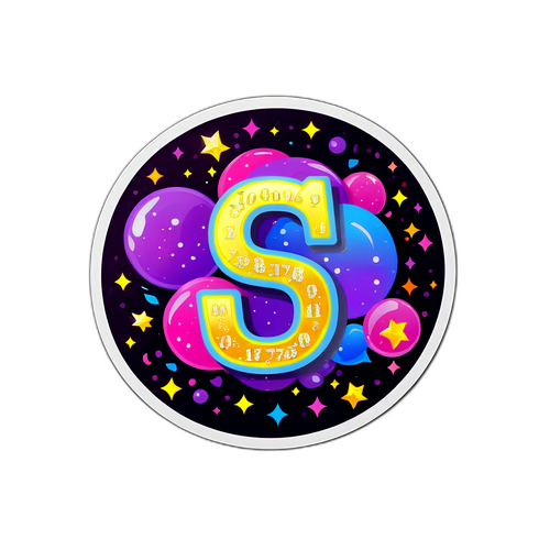 Adesivo de Números da Sorte da Lotomania