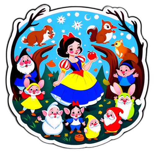 Penyampaian Menawan Snow White dan Tujuh Kerdil