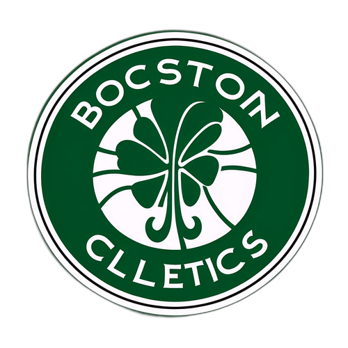 Boston Celtics Minimalist Sticker