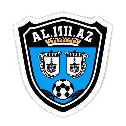 Arte de los escudos de Alianza Lima y Deportivo Garcilaso entrelazados con fondo de campo de fútbol