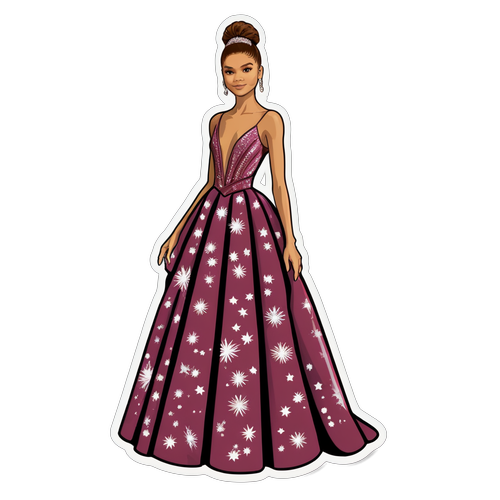 Glamorosong Sticker: Red Carpet Icon