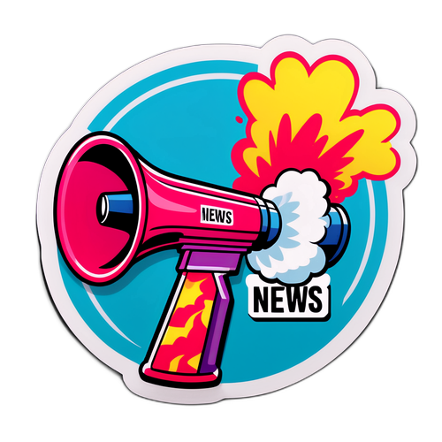Breaking News Sticker
