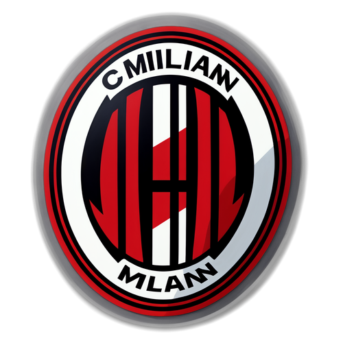 สติกเกอร์ที่เกี่ยวข้องกับ UCL และ AC Milan