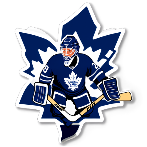 Autocollant des Maple Leafs de Toronto