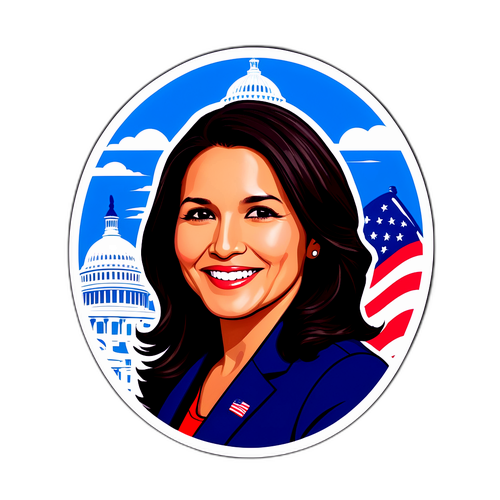 Et dristig og dynamisk portrett av Tulsi Gabbard