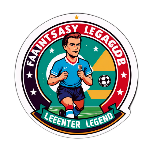 Sticker ya Kihistoria ya Mpira wa Miguu