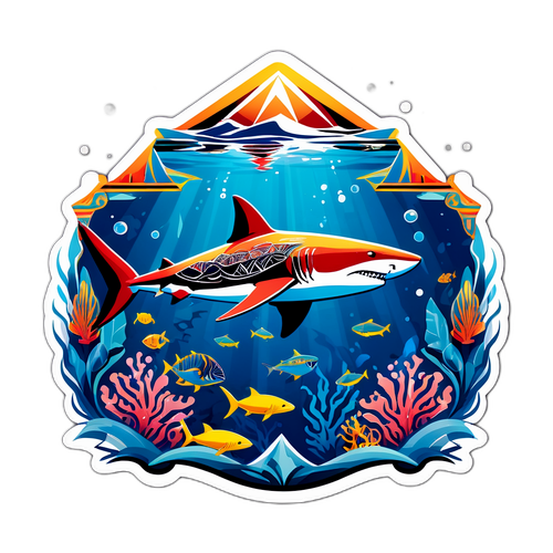 Rekin w Krystalicznych Wodach Egiptu