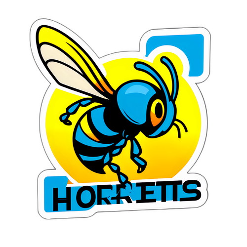 Vibrant Sticker para sa Laban ng Hornets vs. Magic