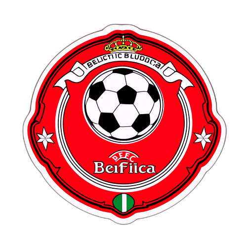 Sticker ya Nembo ya Benfica FC
