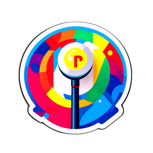 Sticker cu logo Antena 1