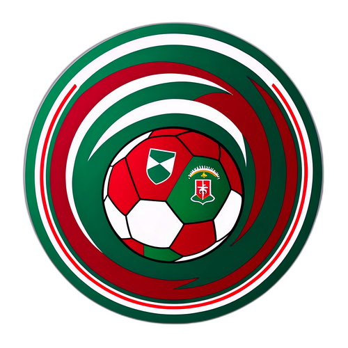 Sticker de equipo de fútbol Fluminense