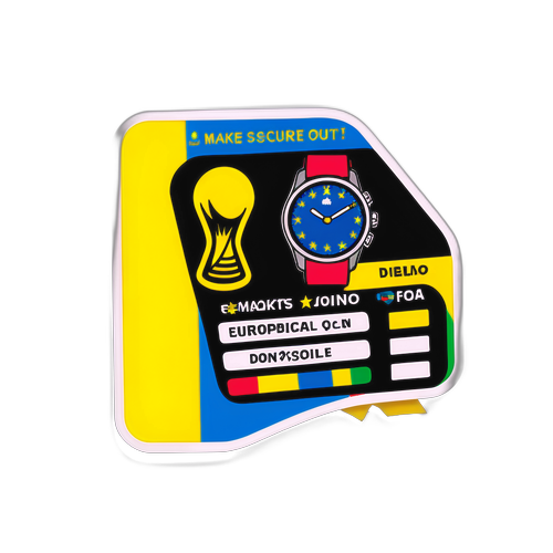 Sportklocka och Spelschema för Europeiska Kvalmatcher