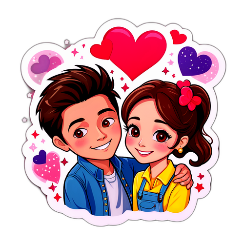 Sticker ng Pag-ibig nina Daniel at Kaila