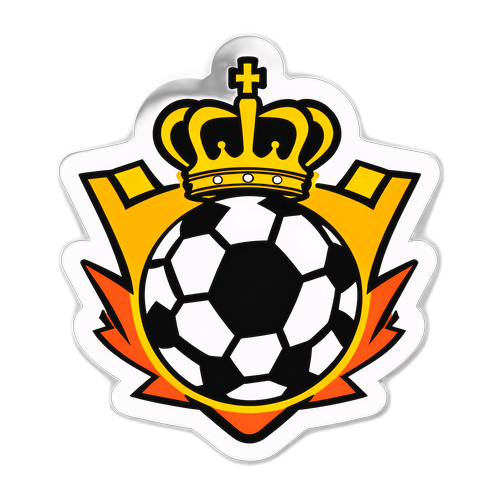 כדורגל עם כתר