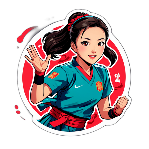 动态捕捉潘晓婷精彩瞬间