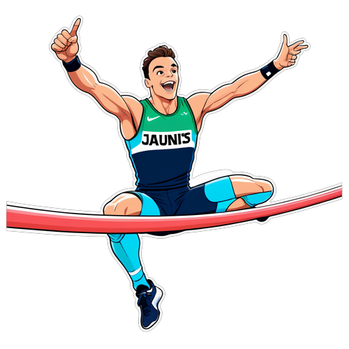 Melambung Tinggi! Mondo Duplantis Membuat Sejarah di Pentas Pole Vault!