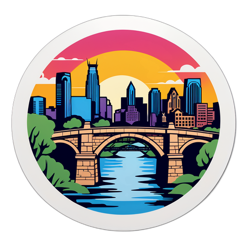 Diseño que representa Minneapolis