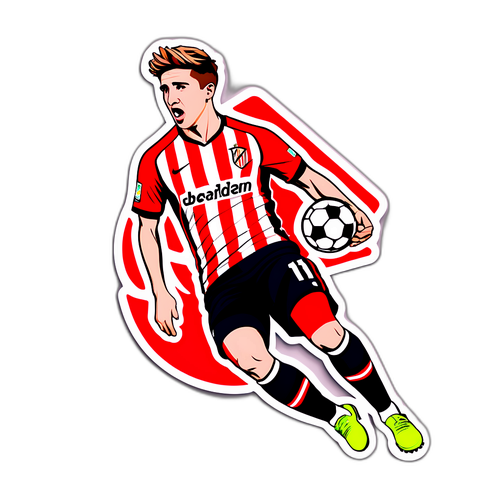 Diseño dinámico de Iker Muniain en acción