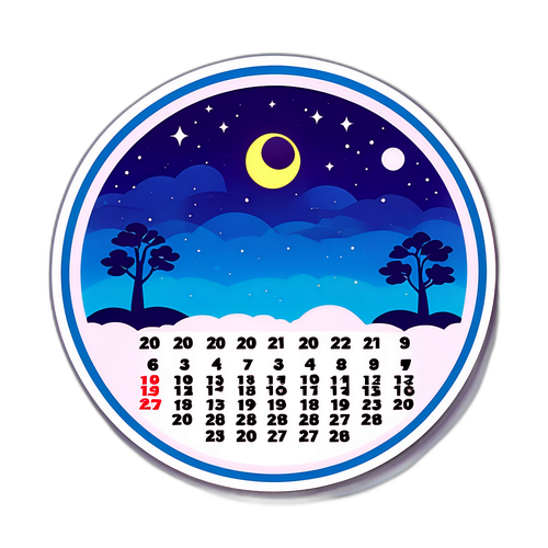 Sticker Lịch Truyền Thống