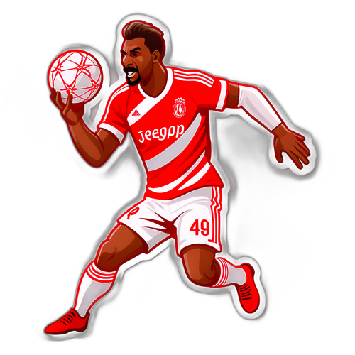 Στυλιζαρισμένος Άγιαξ σε Κόκκινο και Λευκό