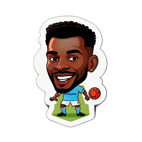 Sticker ya Furaha ya Ligi ya Fantasia