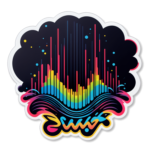 Sticker ya 808 na Mandhari ya Muziki