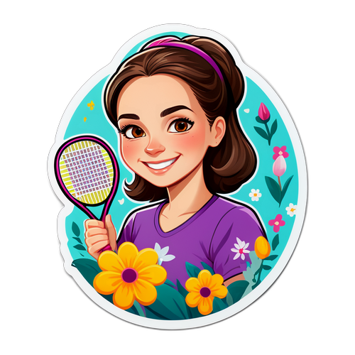 Sticker de Anna Kalinskaya Sonriendo