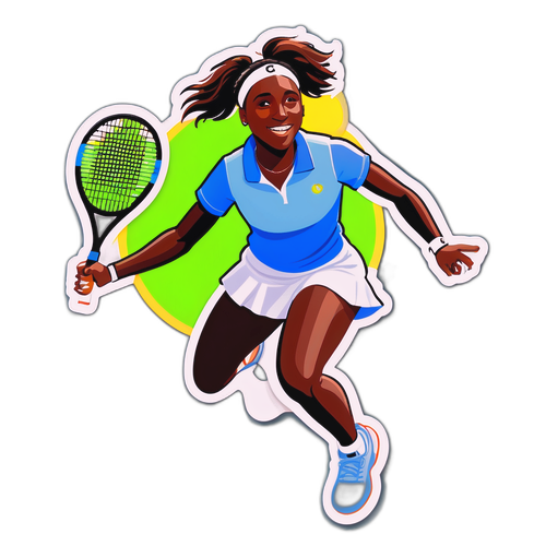 Pagdiriwang ng Pagsikat ni Coco Gauff