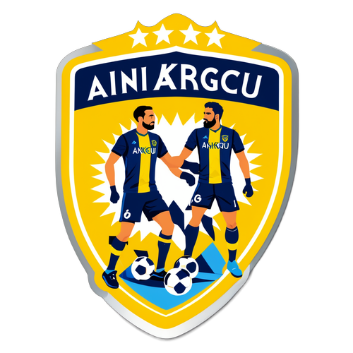 Ankaragücü ve Keçiörengücü Ortaklığı Sticker Tasarımı