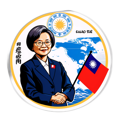 高士泰与台湾当局会议的外交标志