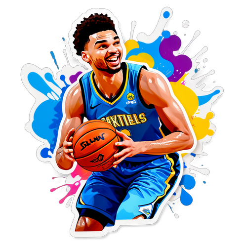 Jamal Murray Basketball Move Sticker