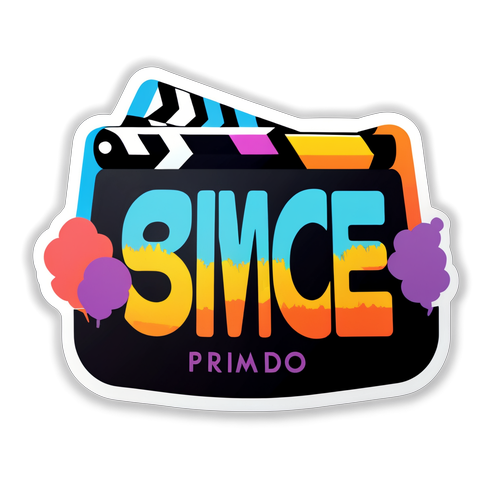 Renkli ve Eğlenceli Prime Video Sticker'ı