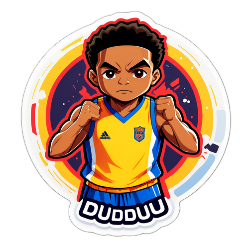 Adesivo Dudu em um Momento de Superação