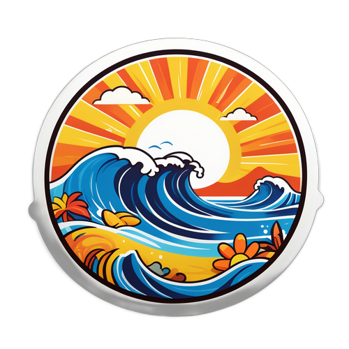 Rappresentazione cartoonesca di Acapulco