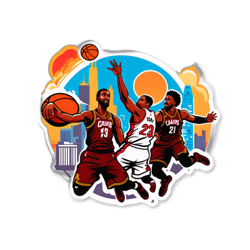 Raptors vs Cavaliers Dunk Showdown