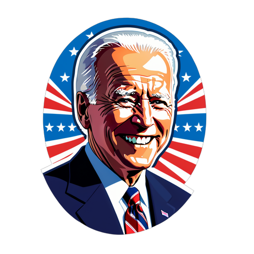 Joe Biden Mosolya: Az Amerikai Zászló Mögött Rejlő Üzenet!