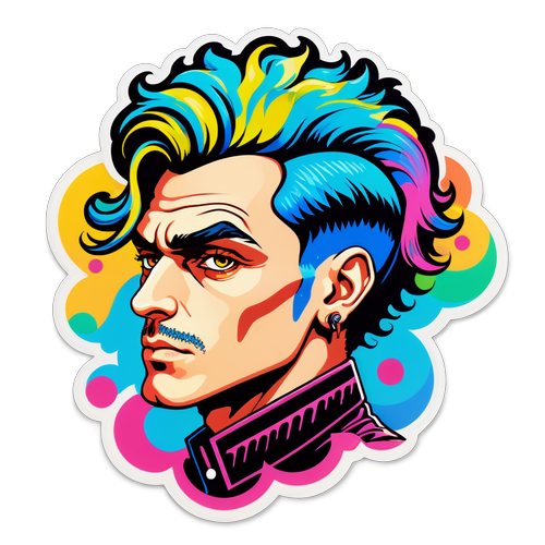 Sticker di Achille Lauro