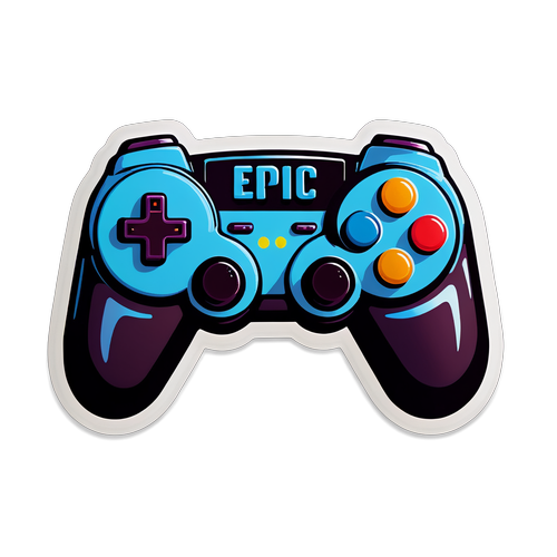 Varaudu Nostalgiaan! Retro-Peli Controllerin Upeata Taidetta 'Epic Games' - Fanien Unelma!