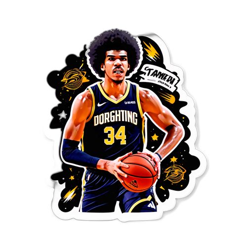 Jarrett Allen Motivational Sticker
