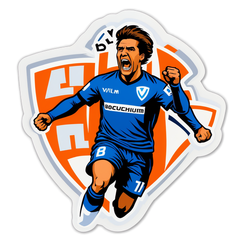 Leidenschaft und Energie: VfL Bochum Sticker