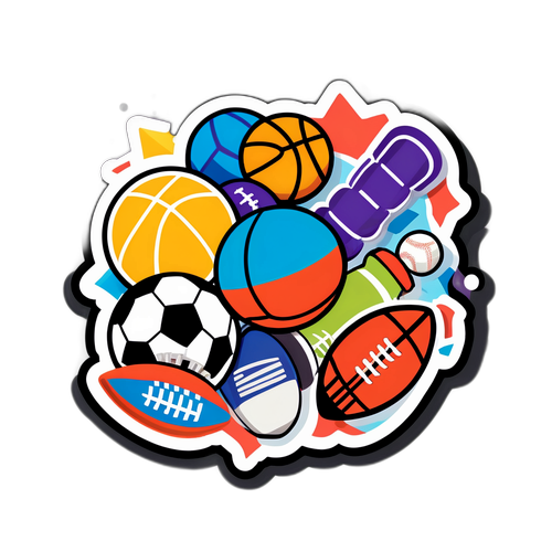 Αθλητικά Αυτοκολλητάκια με Φράσεις