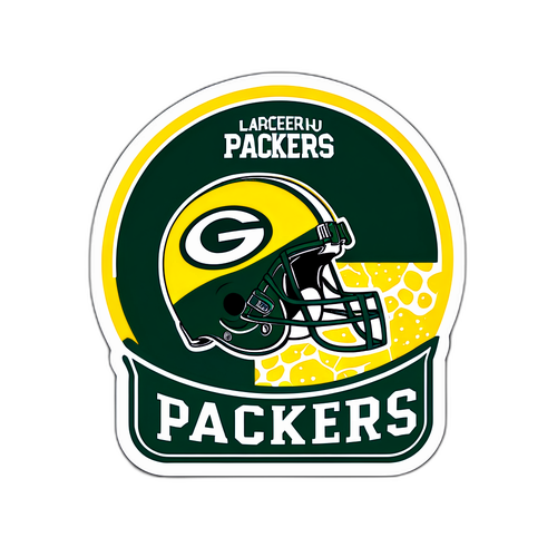 Green Bay Packers Logo Sticker