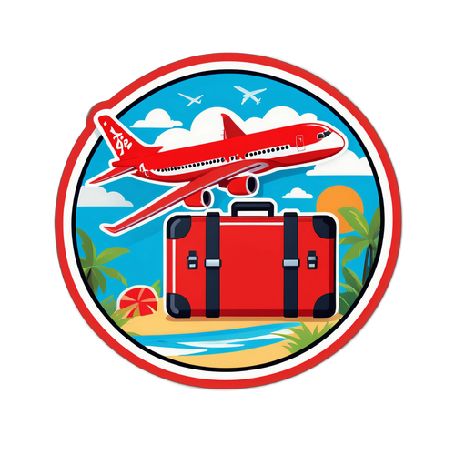Sticker ng AirAsia para sa Budget Travel