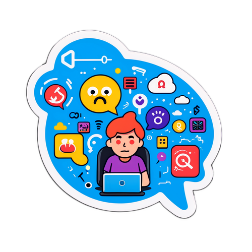 Humorous Sticker: "Down ba si ChatGPT?"