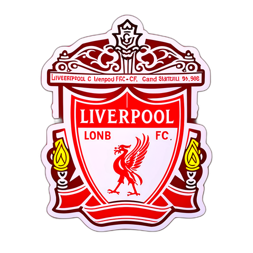 Liverpool FC rajongói matrica