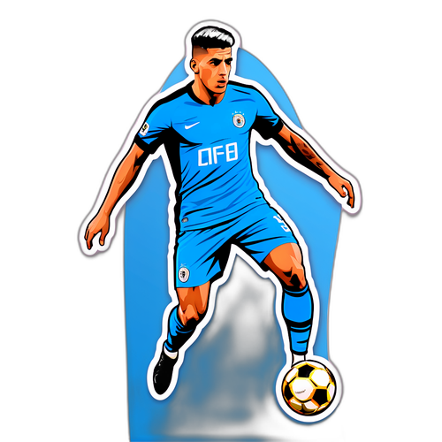 João Cancelo Tarzını Yansıtan Sticker