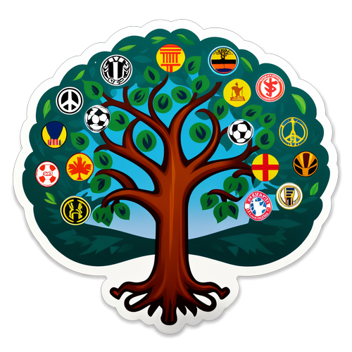 ¡Increíble! El Árbol de la Vida que Une a Todos los Equipos de LaLiga